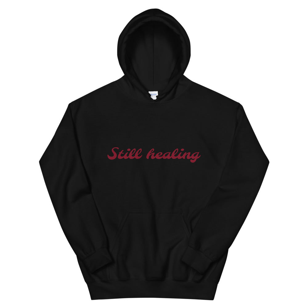Still healing Alternate unisex hoodie
